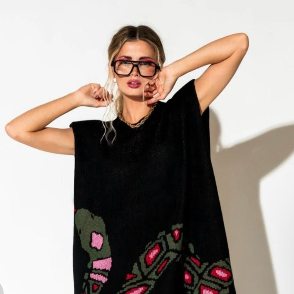 DRESSED IN LALA Snake Dress perfect condition L/XL